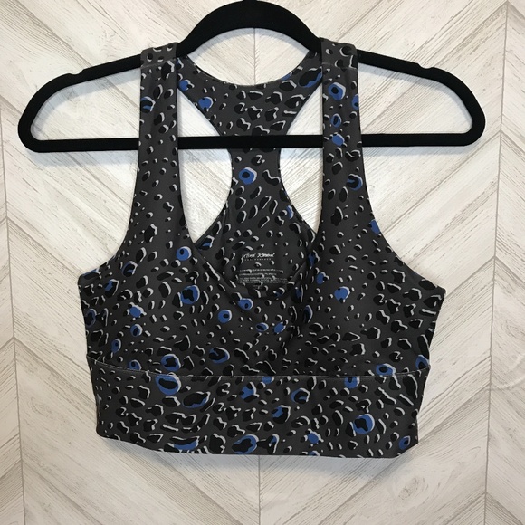 Betsey Johnson Other - BETSEY JOHNSHON Cheetah Crop Sports Bra